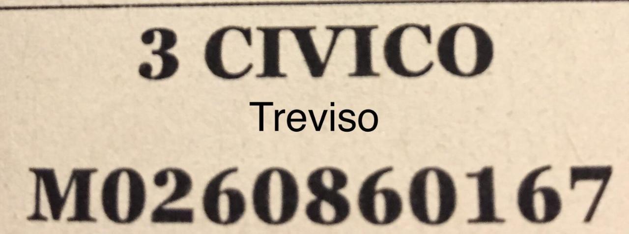Civico3 Hotel Treviso Eksteriør billede